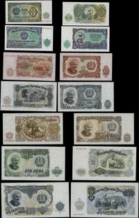 zestaw banknotów z roku 1951 o nominałach:, 3, 5