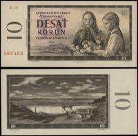 10 koron 1960, seria E 20, numeracja 462402, pię