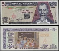 5 quetzales 22.11.2006, seria C-C, numeracja 113