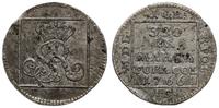 grosz srebrny  1766 , Warszawa, na rewersie 1 GR