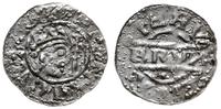 denar ok. 1050, Leeuwarden, Aw: Popiersie cesarz
