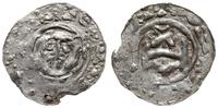 denar ok. 1060-1080, Aw: Głowa brodatego mężczyz