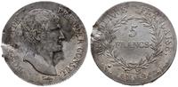 Francja, 5 franków, AN 12 L (1803-1804)