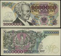 2.000.000 złotych 14.08.1992, seria A 0773227, n