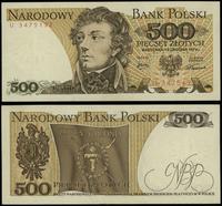 500 złotych 16.12.1974, seria U, numeracja 34751