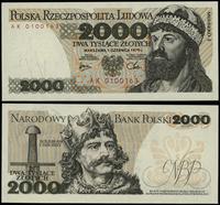 2.000 złotych 1.06.1979, seria AK, numeracja 010
