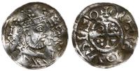 denar 1009-1017, mincerz Id, Popiersie króla w p