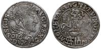 grosz na stopę polską 1547, Wilno, odmiana z rza