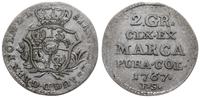 Polska, półzłotek (2 grosze srebrne), 1767 FS