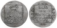grosz srebrny 1777 EB, Warszawa, rzadki, Plage 2