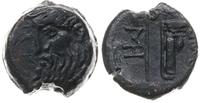 obol 310-280 pne, Aw: Głowa Borystenesa (uosobie