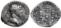 denar 113-114, Rzym, Aw: Głowa cesarza w prawo, 