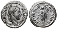 denar 229, Rzym, Aw: popiersie cesarza w prawo, 