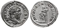 denar 211, Rzym, Aw: głowa cesarza w prawo, SEVE