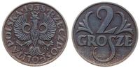 2 grosze 1938, Warszawa, patyna, Parchimowicz 10