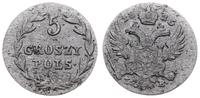 Polska, 5 groszy, 1825 IB