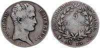 5 franków (AN 13 Q) 1804-1805, Perpignan, wytart
