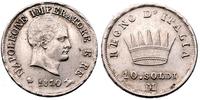 10 soldi 1810/M, Mediolan, piękny egzemplarz, na