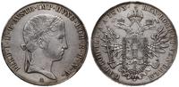 talar 1843 A, Wiedeń, moneta w bardzo ładnym sta