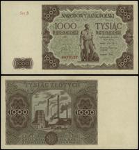 1.000 złotych 15.07.1947, seria B, numeracja 609