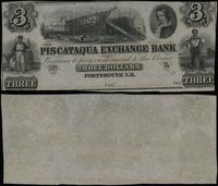 3 dolary 1840-1860, seria A, bez oznaczenia nume