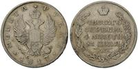 1 rubel 1817, Petersburg, ślady korozji