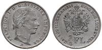 1/4 florena 1859 B, Kremnica, moneta delikatnie 