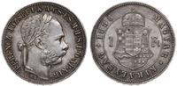 1 forint 1883, Kremnica, bardzo ładnie zachowane