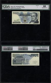 100.000 złotych 1.02.1990, seria Z, numeracja 72