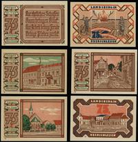 Śląsk, 6 x 75 fenigów, 20.03.1921 i 24.05.1921