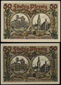 Śląsk, 2 x 50 fenigów, 22.11.1918