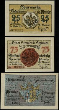 Śląsk, 25 i 2x75 fenigów, 10.1921