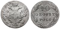 10 groszy  1830 F H, Warszawa, rzadkie i wyśmien
