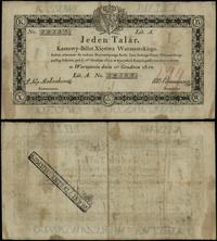 1 talar 1.12.1810, podpis komisarza J. Nep. Mała