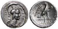 denar  67 pne, Rzym, Popiersie z atrybutami Isis