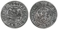 szeląg 1584, Gdańsk, szara patyna na monecie, Ko