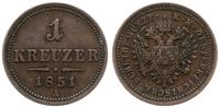 1 krajcar 1851 , Wiedeń, Herinek 865