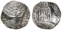 denar 1027-1036, Kolonia, Aw: Krzyż z kulkami w 