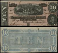 10 dolarów 17.02.1864, seria C, numeracja 5580, 