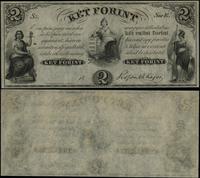2 forinty 18.. (ok. 1850), seria E, bez numeracj