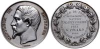 medal nagrodowy 1860, medal sygnowany BARRE, nag