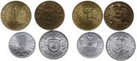 zestaw 4 monet o nominałach:, 10 groszy 1957, 20