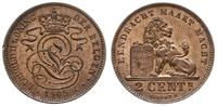 2 centimes 1905, sygnowane na awersie BRAEMT F.,
