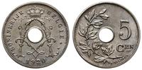 5 centimes 1920, miedzionikiel, piękne, KM 67
