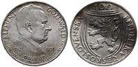 100 koron 1951, Klement Gottwald, srebro, miejsc