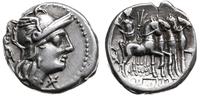 denar 130 pne, Rzym, Aw: Głowa Romy w prawo, za 