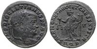 follis 301, Aquileia, Aw: popiersie cesarza w wi