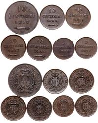 zestaw 7 monet, Rzym, w skład zestawu wchodzi: 5