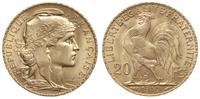20 franków 1910, Paryż, typ Marianna, złoto 6.45