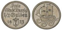 1/2 guldena 1923, Parchimowicz 59.a